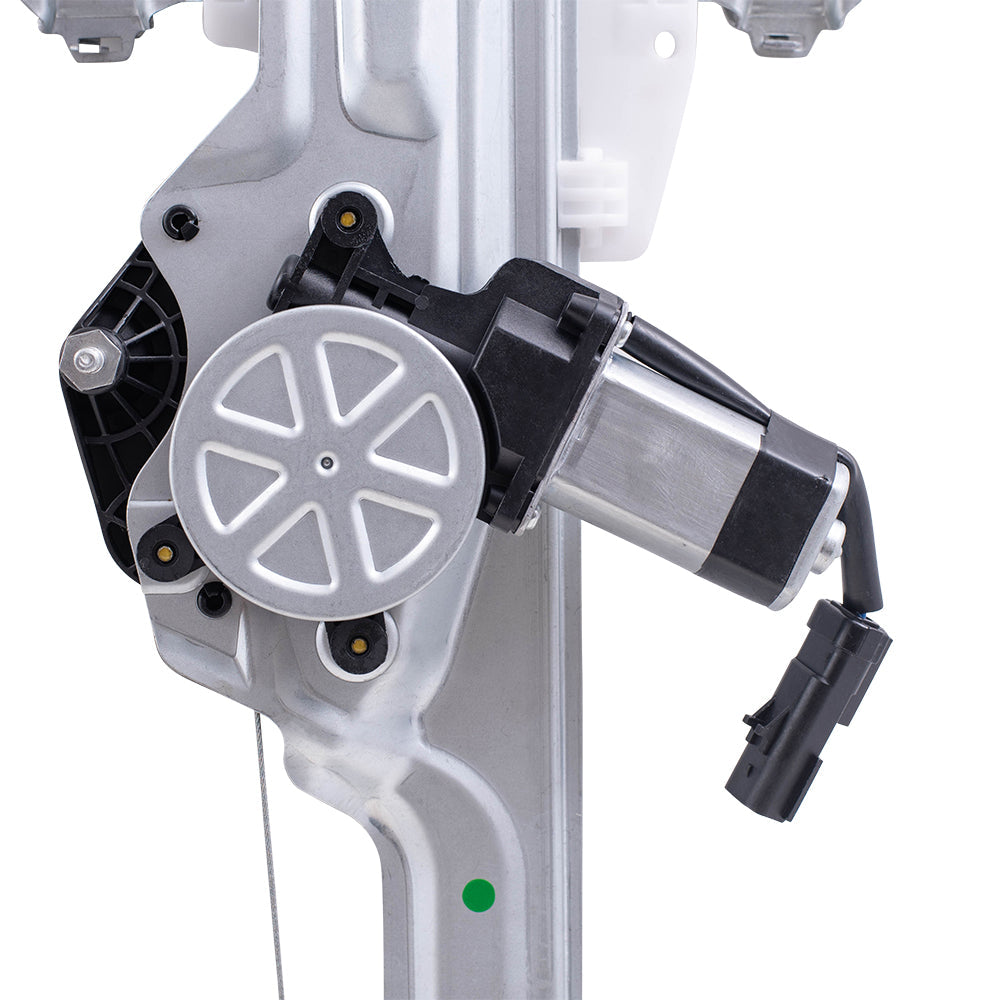 Rear Driver and Passenger Side Power Window Regulators with Motor Compatible with 14-20 GM Truck