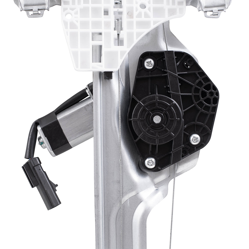 Rear Driver and Passenger Side Power Window Regulators with Motor Compatible with 14-20 GM Truck