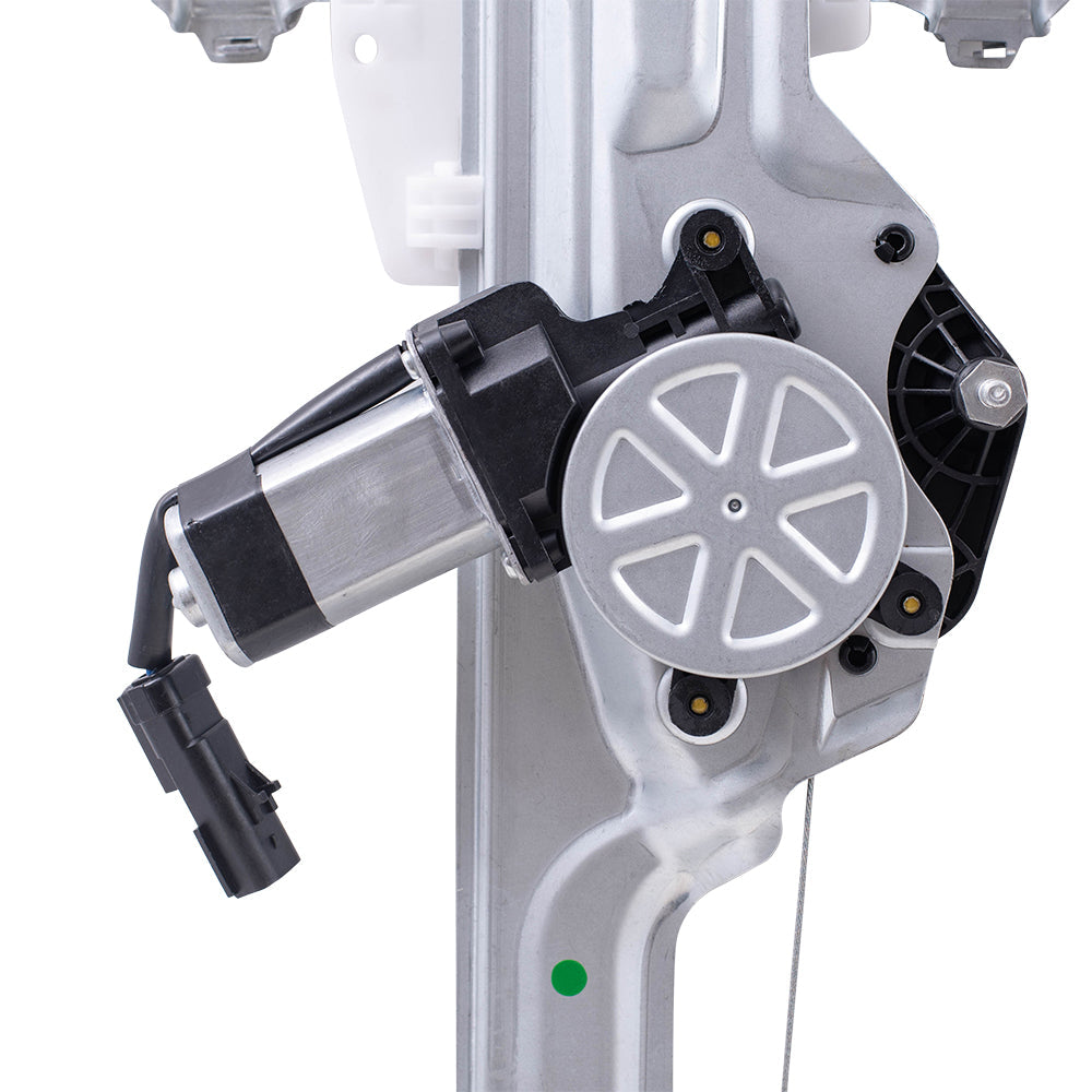 Rear Driver Side Power Window Regulator with Motor Compatible with 14-20 GM Truck