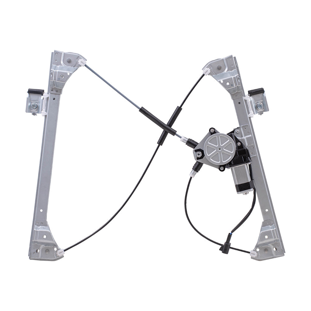 Front Driver Left Power Window Regulator with Motor Compatible with 2003-2009 Hummer H2