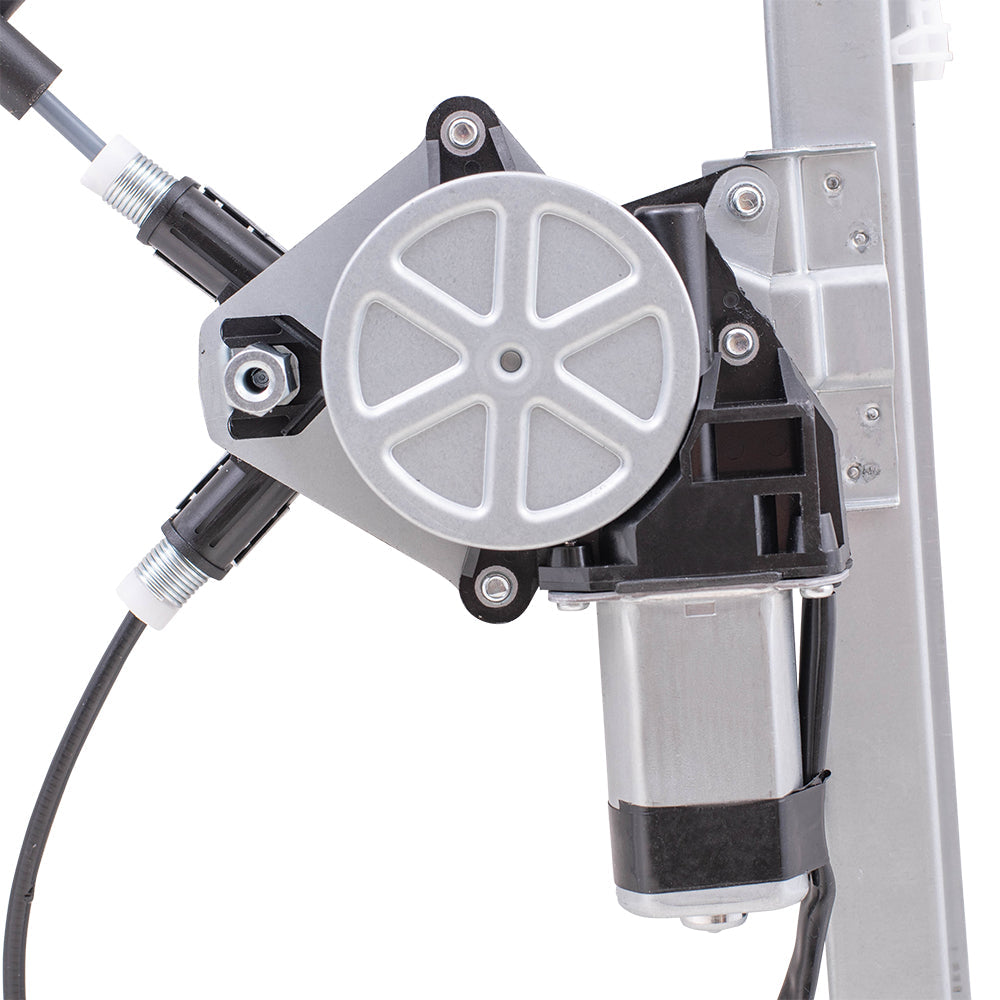 Front Driver Left Power Window Regulator with Motor Compatible with 2003-2009 Hummer H2