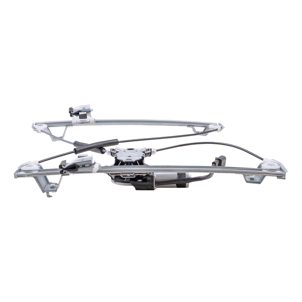 Front Driver Left Power Window Regulator with Motor Compatible with 2003-2009 Hummer H2