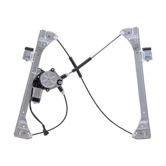 Front Passenger Right Power Window Regulator with Motor Compatible with 2003-2009 Hummer H2