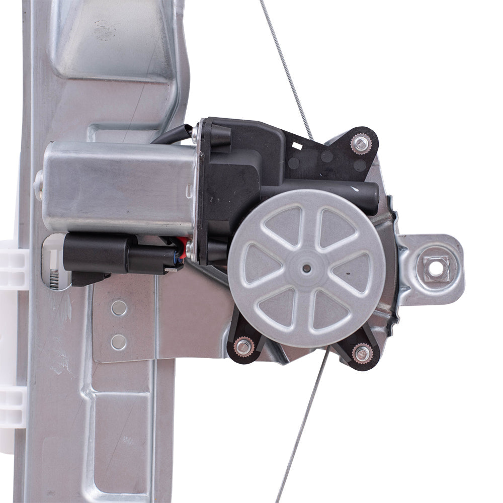 Rear Driver Side Power Window Regulator with Motor Compatible with 2011-2012 Regal and 2012 Regal eAssist
