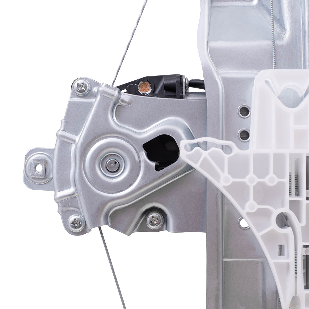 Rear Driver Side Power Window Regulator with Motor Compatible with 2011-2012 Regal and 2012 Regal eAssist