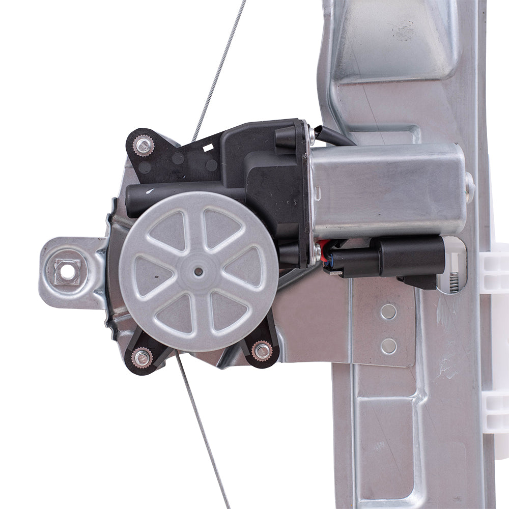 Rear Passenger Side Power Window Regulator with Motor Compatible with 2011-2012 Regal and 2012 Regal eAssist