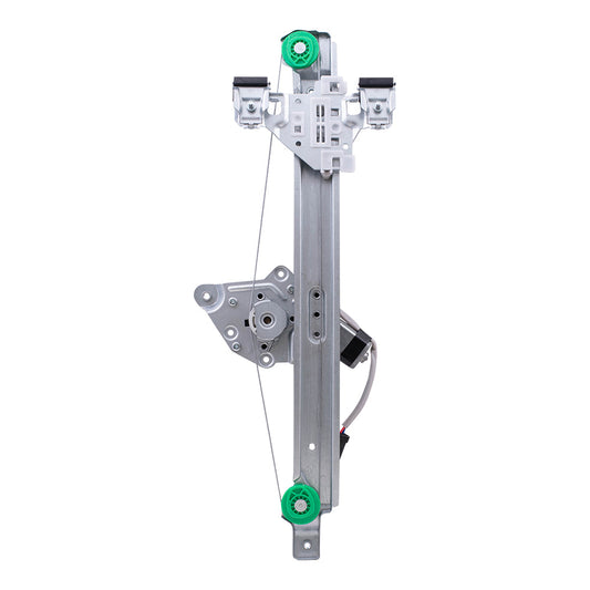 Driver Rear Power Window Regulator with Lift Motor Assembly Compatible with 2012-2017 Equinox