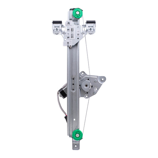 Passenger Rear Power Window Regulator with Lift Motor Assembly Compatible with 2012-2017 Equinox