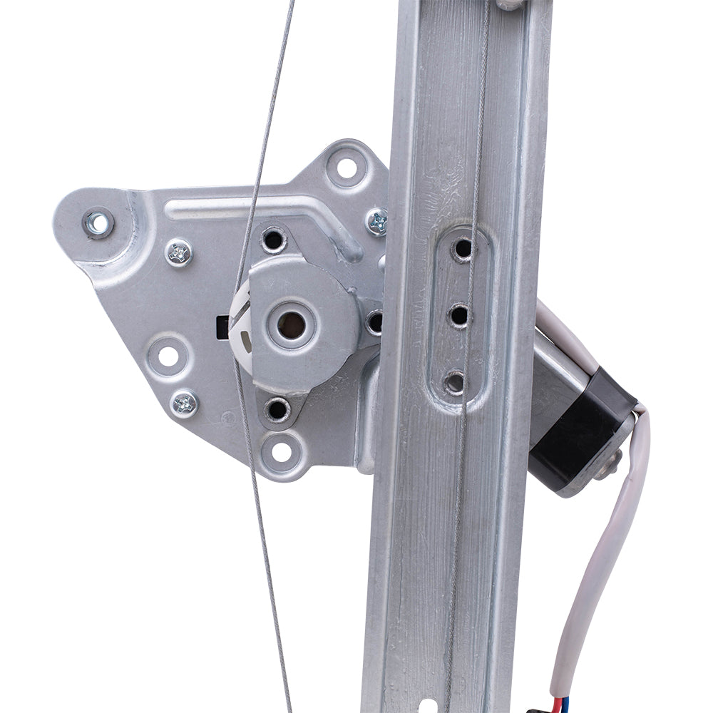 Driver Rear Power Window Regulator with Lift Motor Assembly Compatible with 2013-2016 SRX Performance Luxury Premium Base