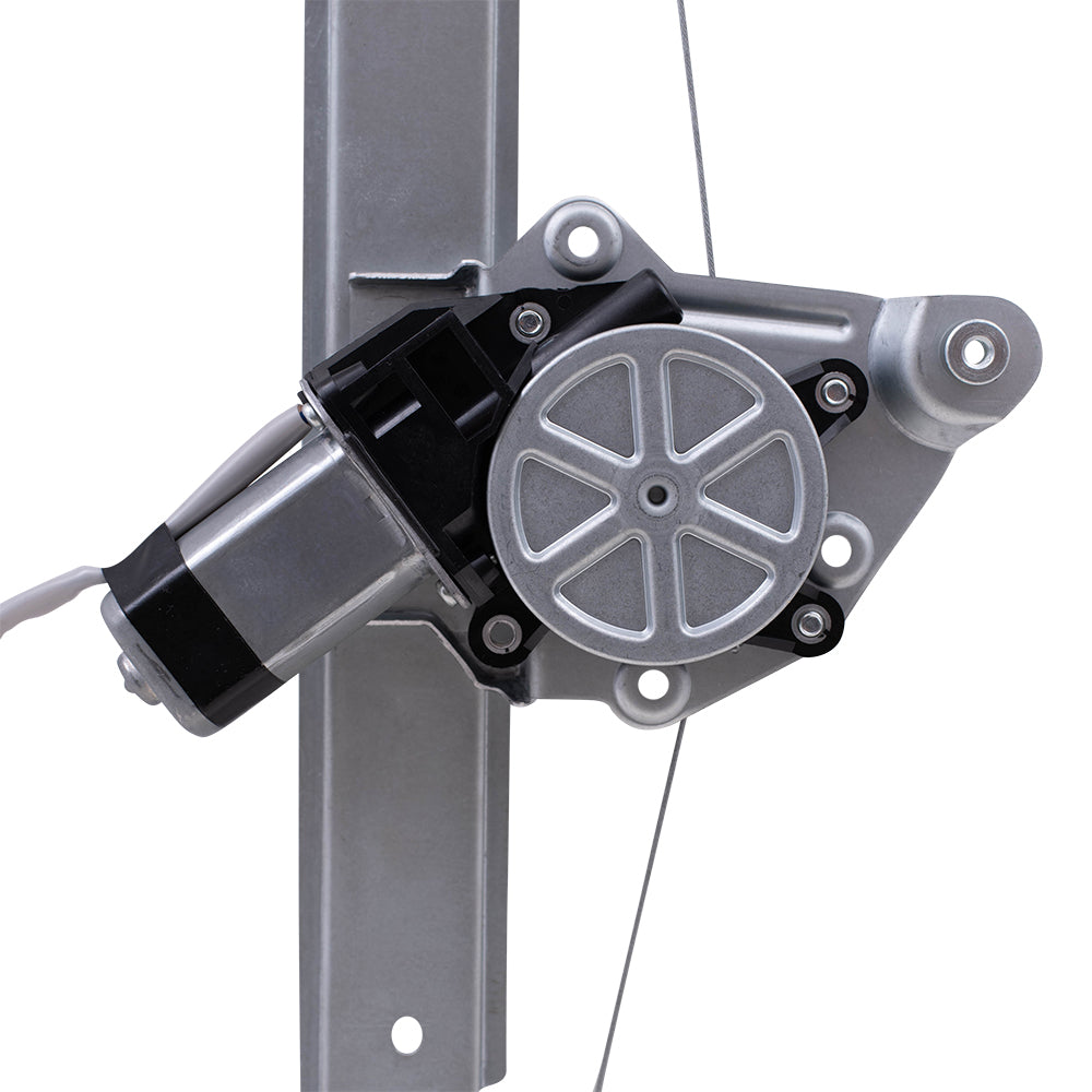Driver Rear Power Window Regulator with Lift Motor Assembly Compatible with 2013-2016 SRX Performance Luxury Premium Base