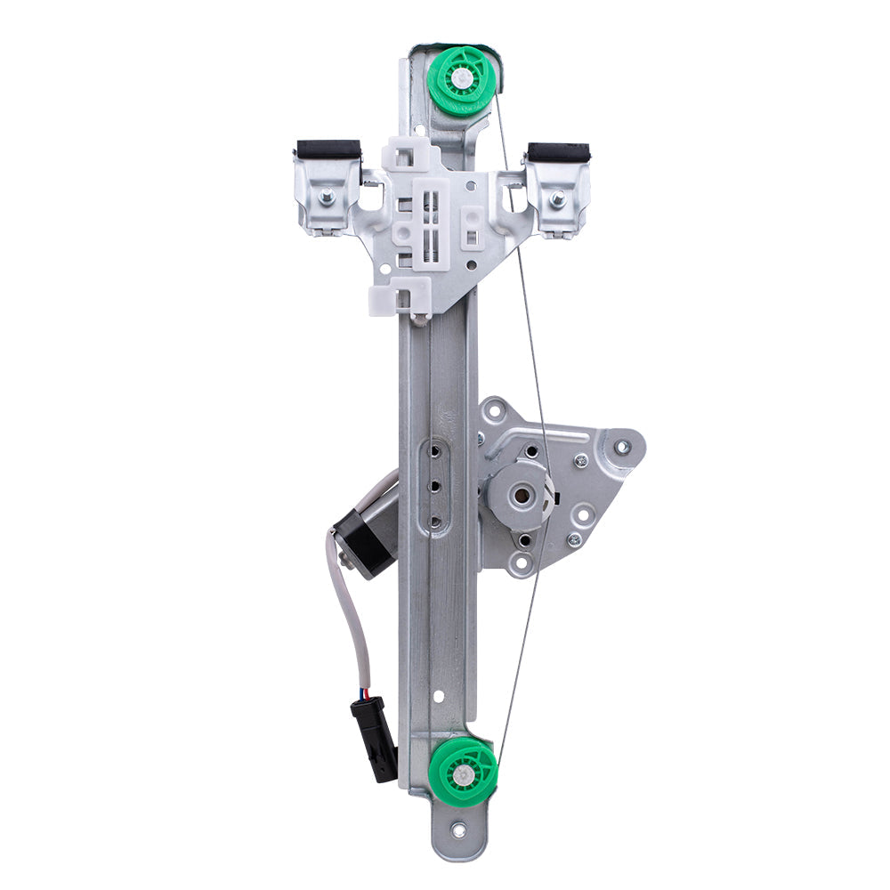 Passenger Rear Power Window Regulator with Lift Motor Assembly Compatible with 2013-2016 SRX Performance Luxury Premium Base