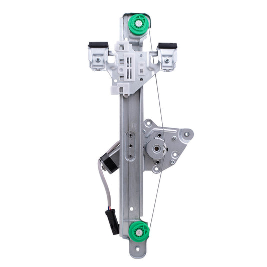 Passenger Rear Power Window Regulator with Lift Motor Assembly Compatible with 2013-2016 SRX Performance Luxury Premium Base