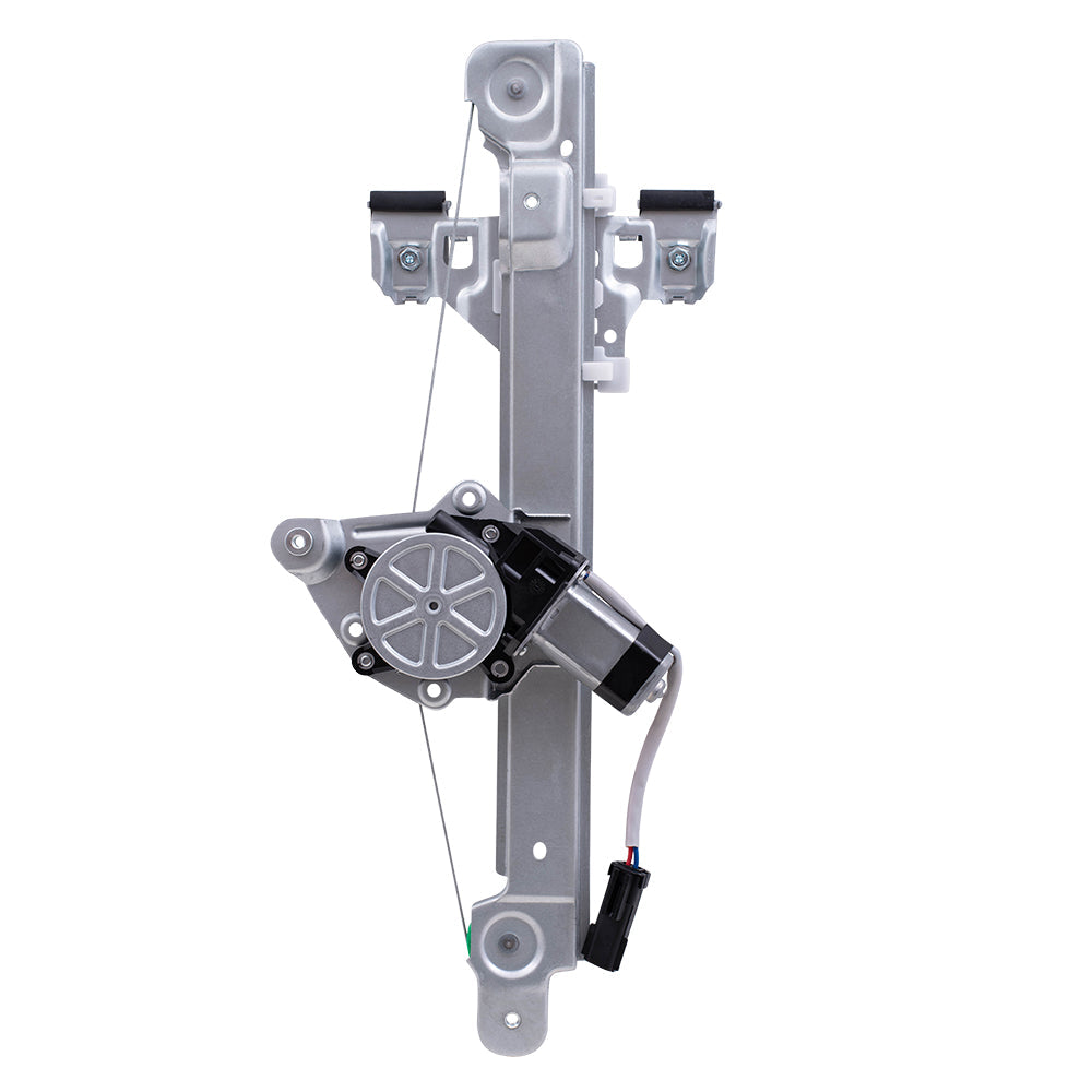 Passenger Rear Power Window Regulator with Lift Motor Assembly Compatible with 2013-2016 SRX Performance Luxury Premium Base