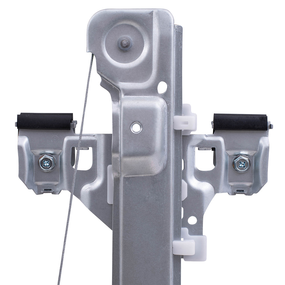 Passenger Rear Power Window Regulator with Lift Motor Assembly Compatible with 2013-2016 SRX Performance Luxury Premium Base