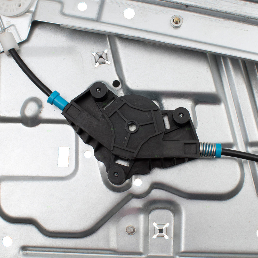 Set Front Power Window Regulators with Lift Motors Compatible with 2005-2009 Equinox 2006-2009 Torrent 88980891 19210258