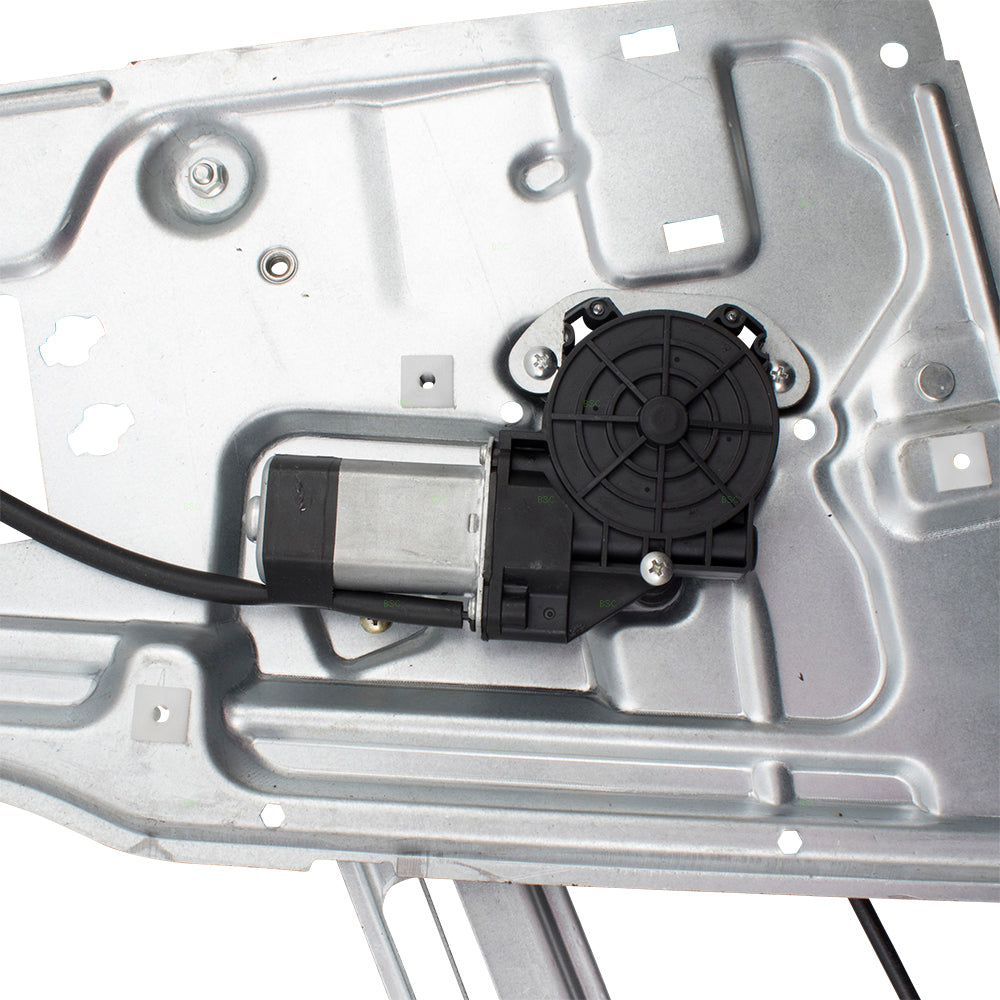 Driver Front Power Window Regulator with Lift Motor Assembly Compatible with 2005-2009 Equinox 2006-2009 Torrent 88980891 88980987