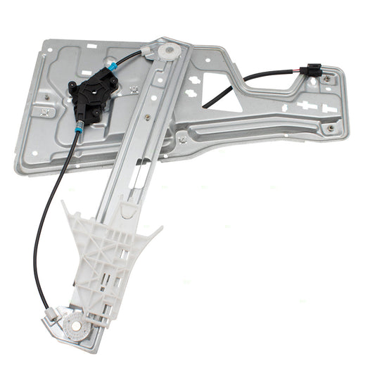 Driver Front Power Window Regulator with Lift Motor Assembly Compatible with 2005-2009 Equinox 2006-2009 Torrent 88980891 88980987