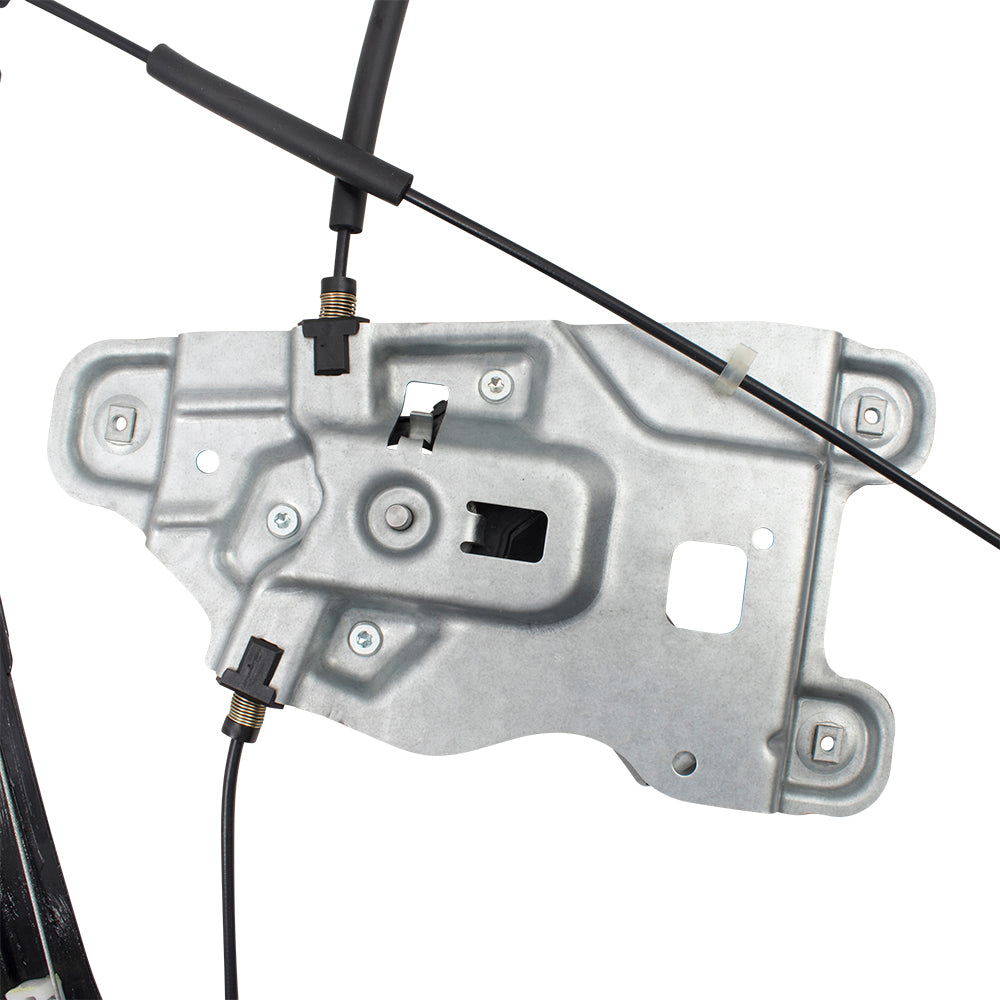Set Front Power Window Regulators with Lift Motors Compatible with 2010-2011 Equinox Terrain 22803199 22803200