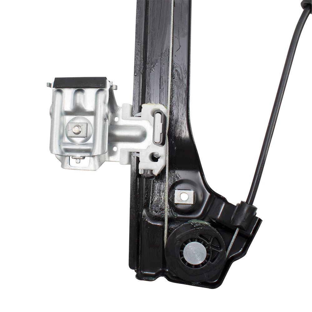 Driver Front Power Window Regulator with Lift Motor Assembly Compatible with 2010-2011 Equinox Terrain 22803199