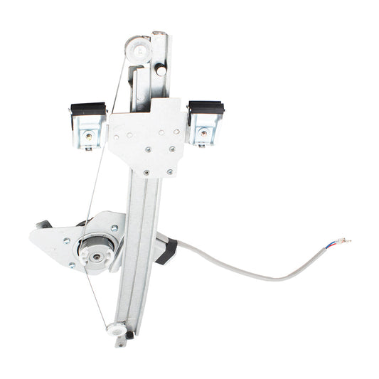 Driver Rear Power Window Regulator & Lift Motor Assembly Compatible with 2010-2011 Equinox Terrain 22803634