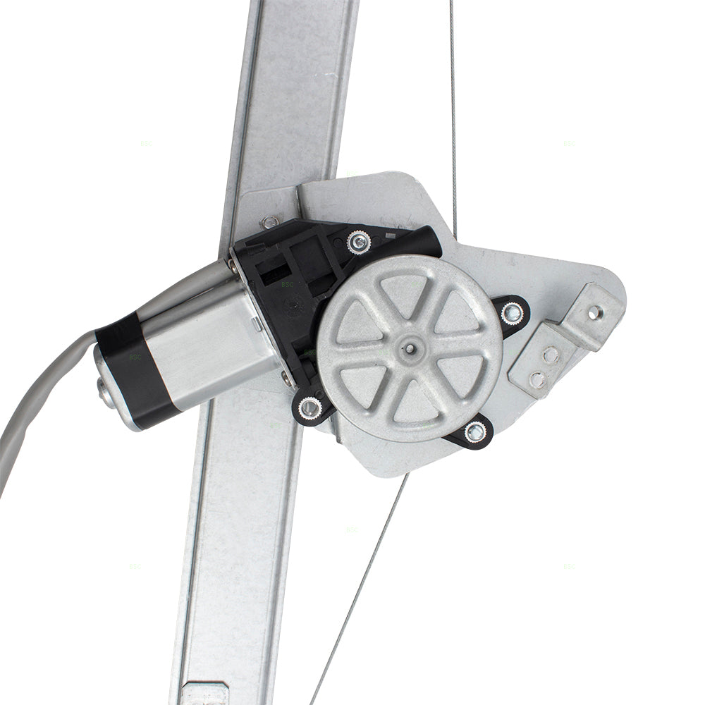 Driver Rear Power Window Regulator & Lift Motor Assembly Compatible with 2010-2011 Equinox Terrain 22803634