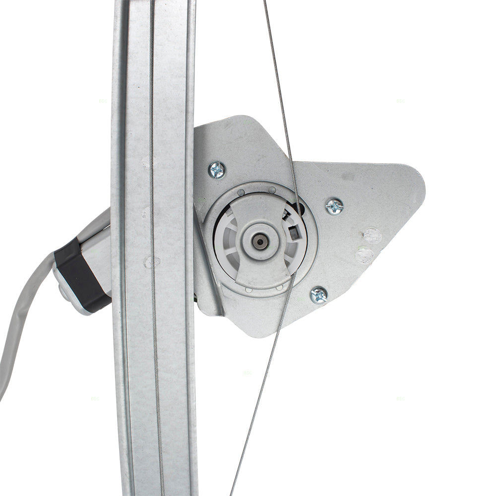 Passenger Rear Power Window Regulator and Lift Motor Assembly Compatible with 2010-2011 Equinox Terrain 22803635