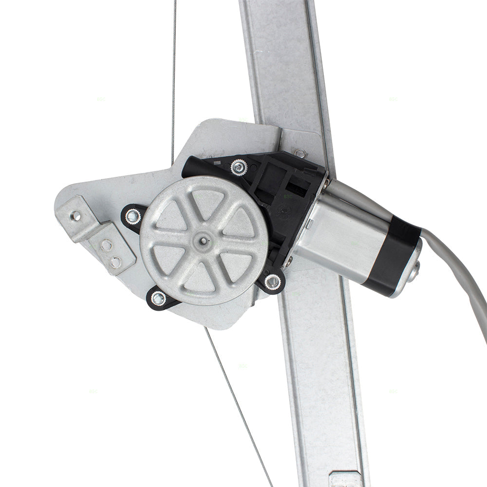 Passenger Rear Power Window Regulator and Lift Motor Assembly Compatible with 2010-2011 Equinox Terrain 22803635