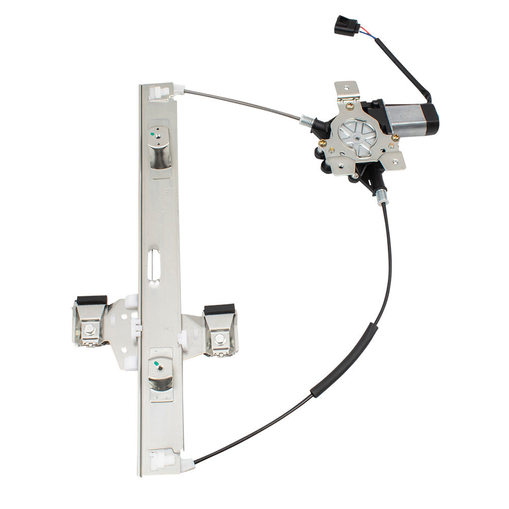 Set Rear Power Window Regulators with Lift Motors Compatible with 2003-2009 H2 & H2 SUT