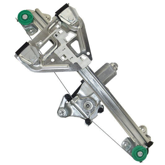 Passenger Rear Power Window Regulator with Lift Motor Assembly Compatible with 2003-2007 CTS 15277679