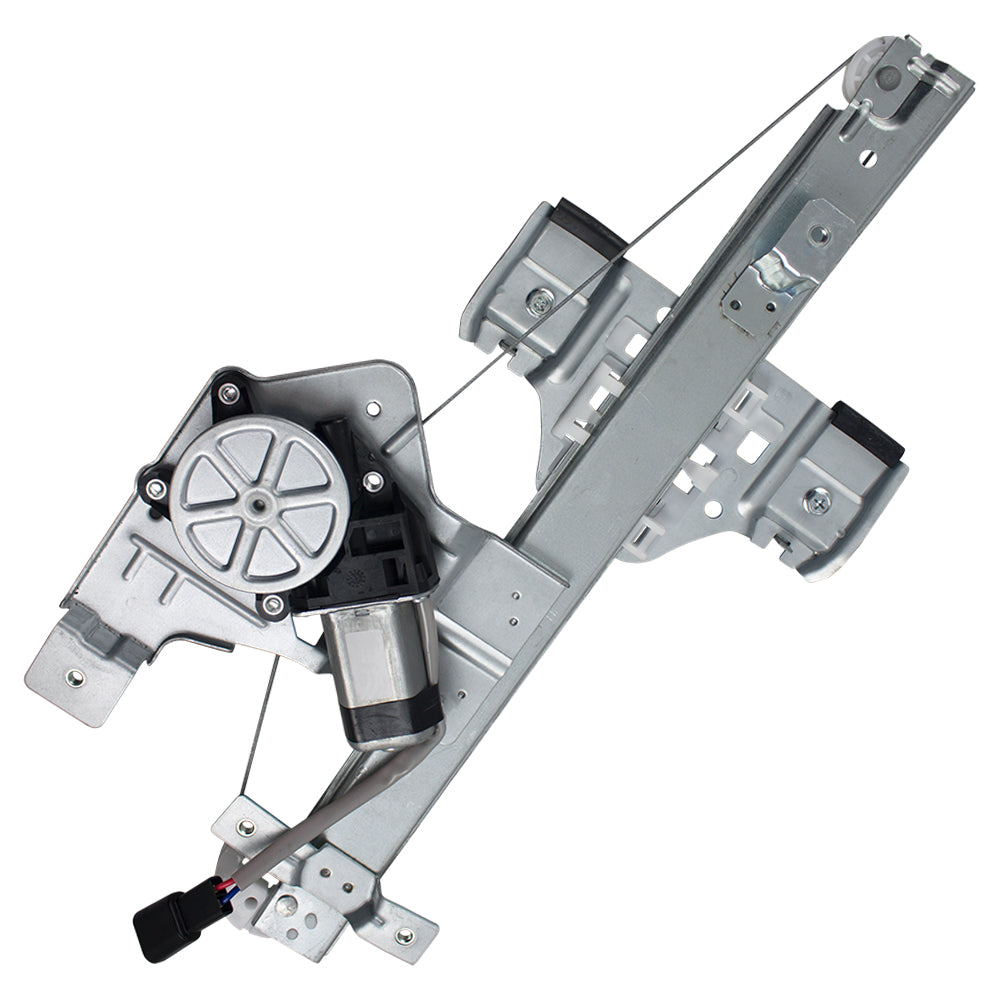 Passenger Rear Power Window Regulator and Lift Motor Assembly Compatible with 2006-2011 Lucerne 15929736