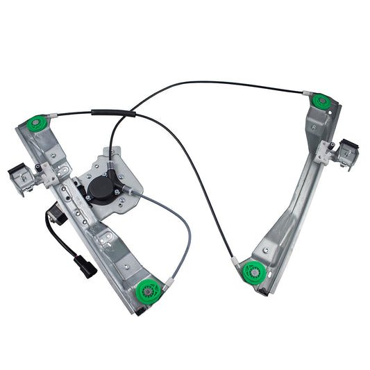Driver Front Power Window Regulator with Lift Motor Assembly Compatible with 05-10 Cobalt G5 Coupe 25852206