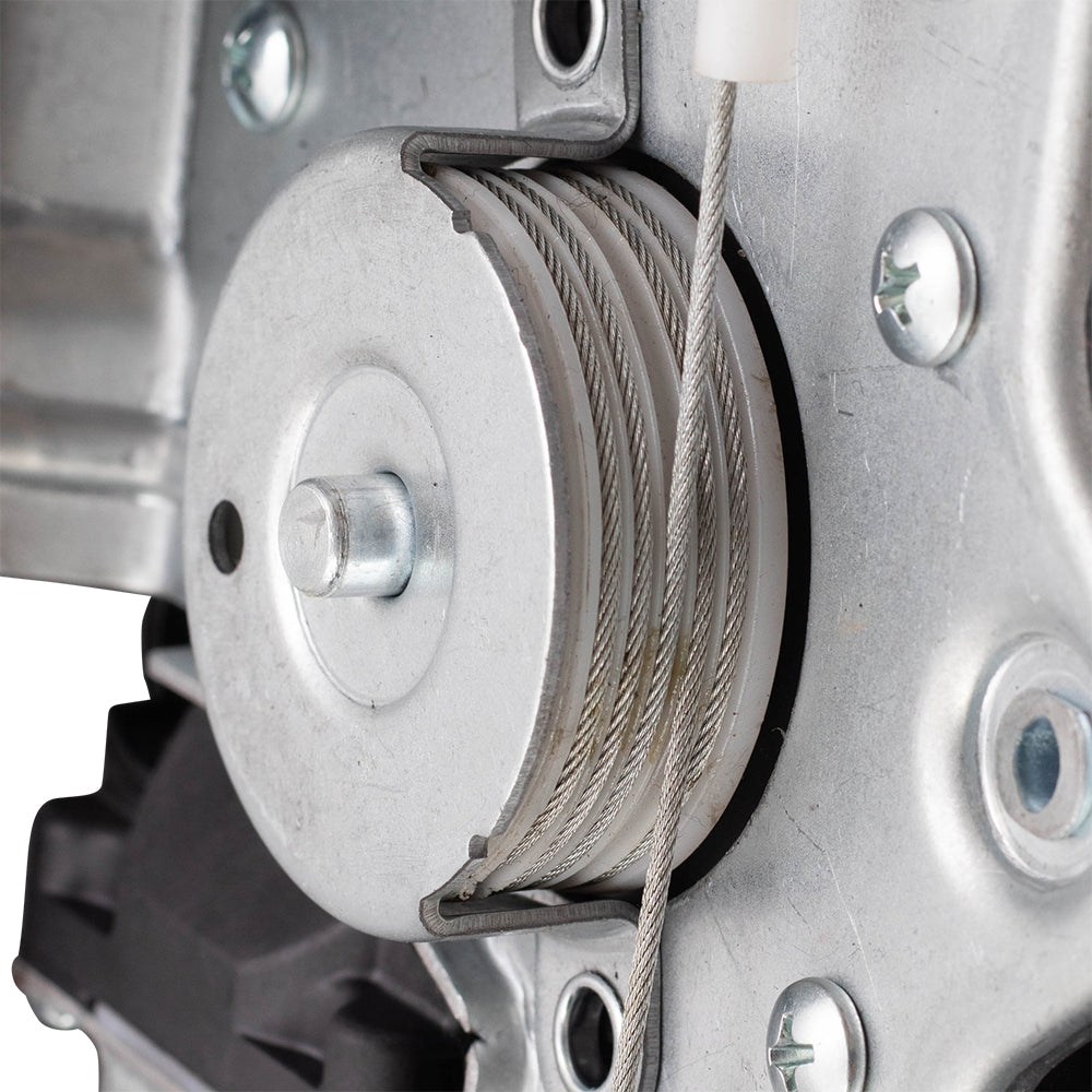 Set Rear Power Window Regulators with Lift Motors Compatible with 2006-2011 HHR 22714334 22704333