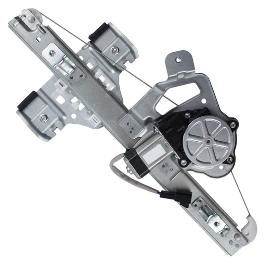 Driver Rear Power Window Regulator with Lift Motor Assembly Compatible with 2006-2010 H3 & H3T 25964205