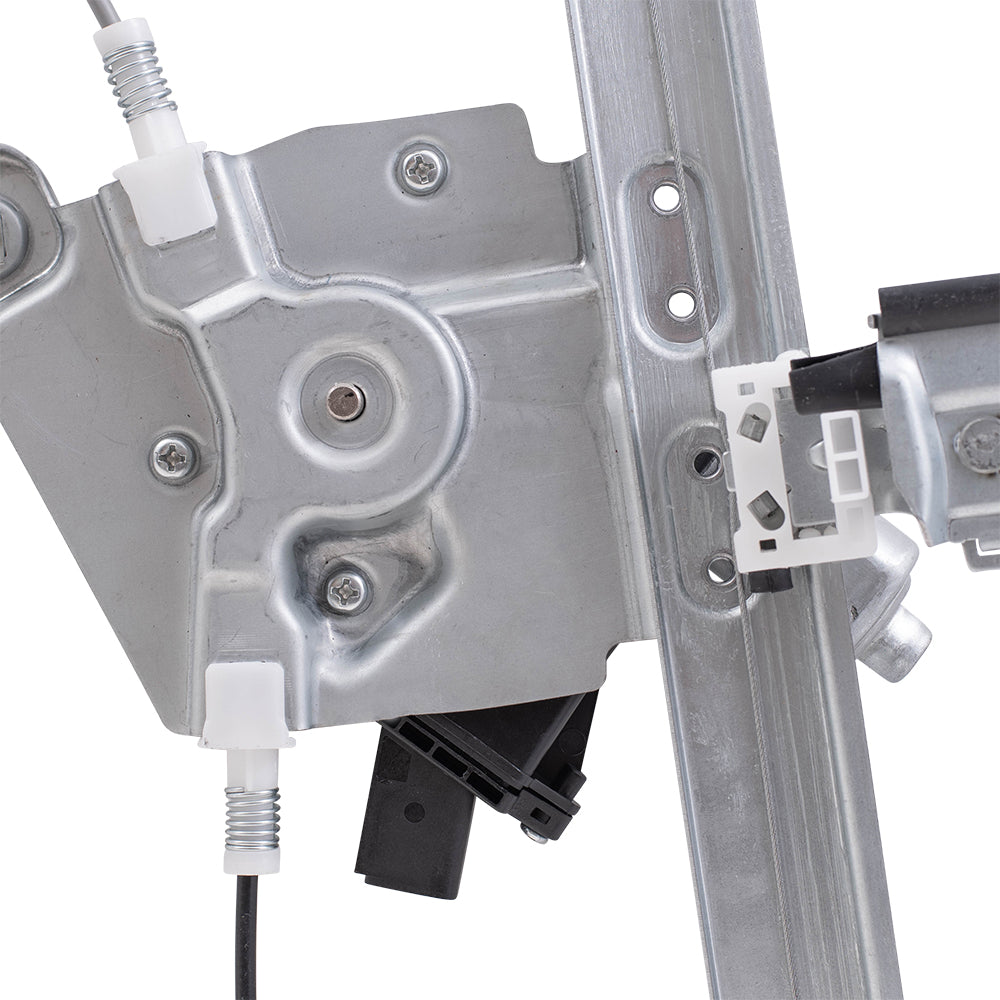 Front Driver Left Passenger Right Power Window Regulator Set with Motor Compatible with 2010-2015 Cadillac SRX