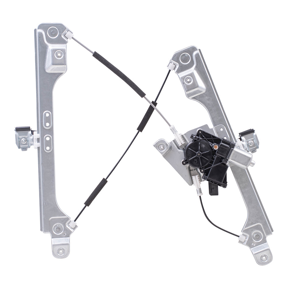 Front Driver Left Power Window Regulator with Motor Compatible with 2010-2015 Cadillac SRX