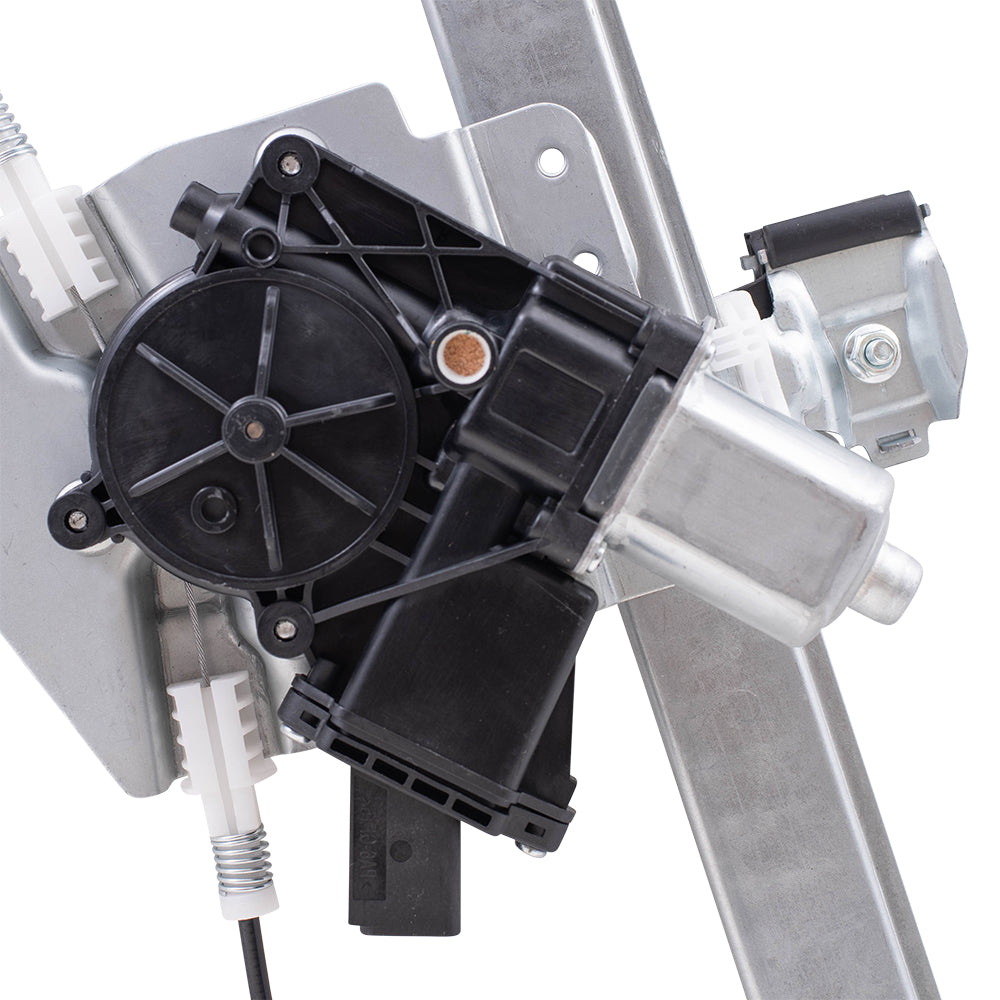 Front Driver Left Power Window Regulator with Motor Compatible with 2010-2015 Cadillac SRX
