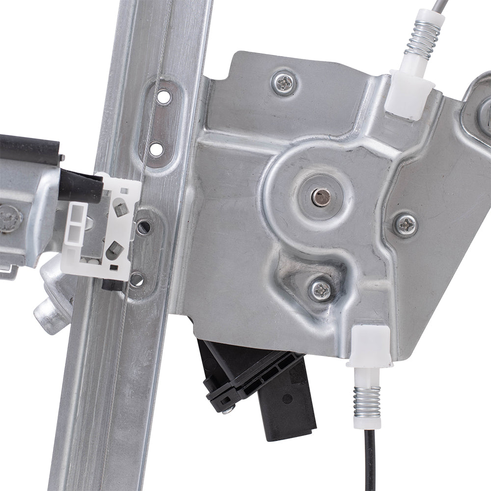 Front Driver Left Power Window Regulator with Motor Compatible with 2010-2015 Cadillac SRX