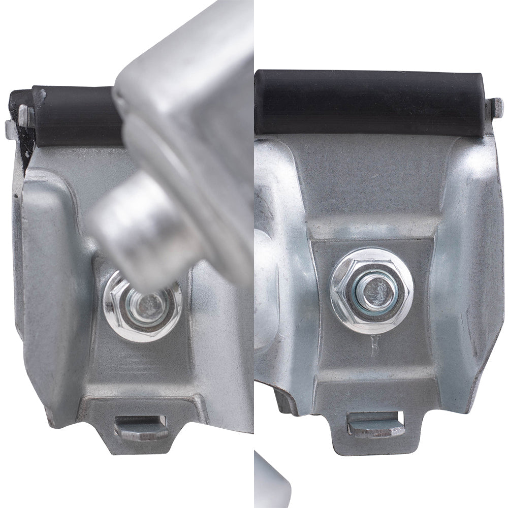 Driver Left Passenger Right Power Window Regulator Set with Motor 4 Piece Set Compatible with 2010-2012 Cadillac SRX