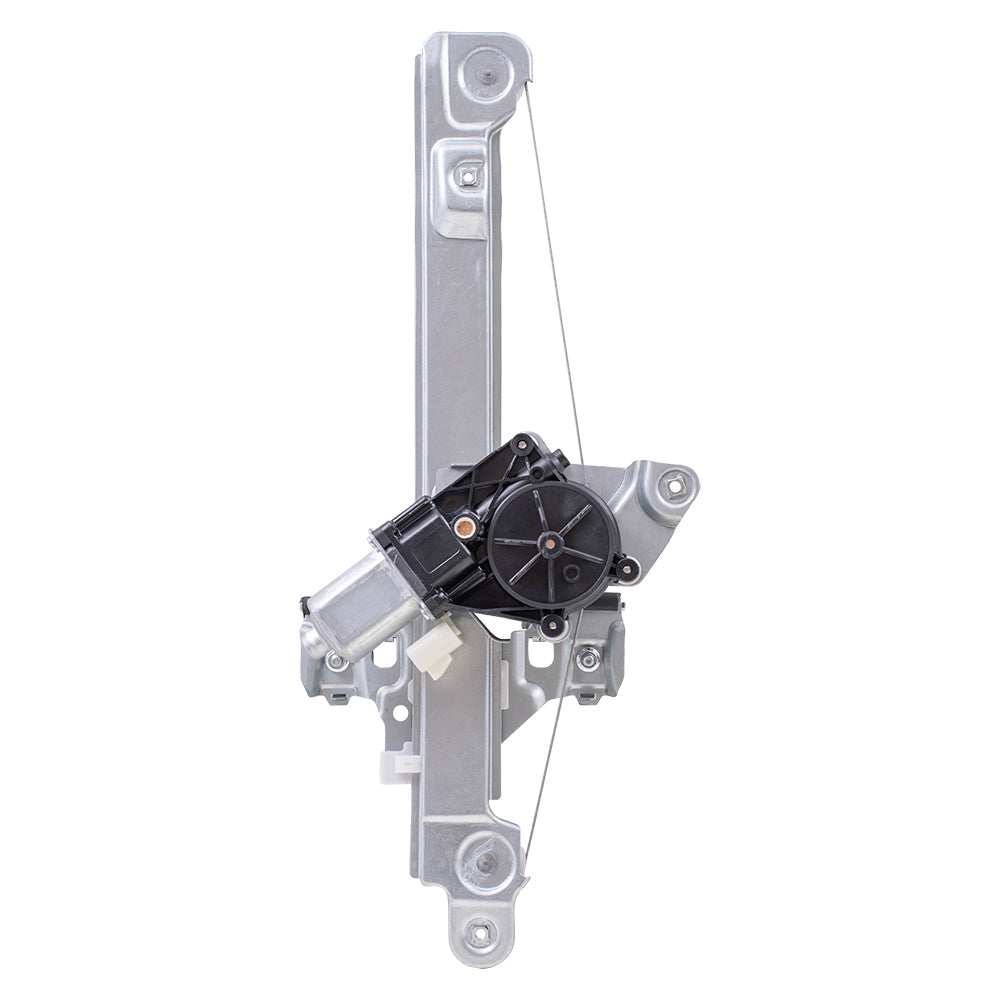 Rear Driver Left Power Window Regulator with Motor Compatible with 2010-2012 Cadillac SRX