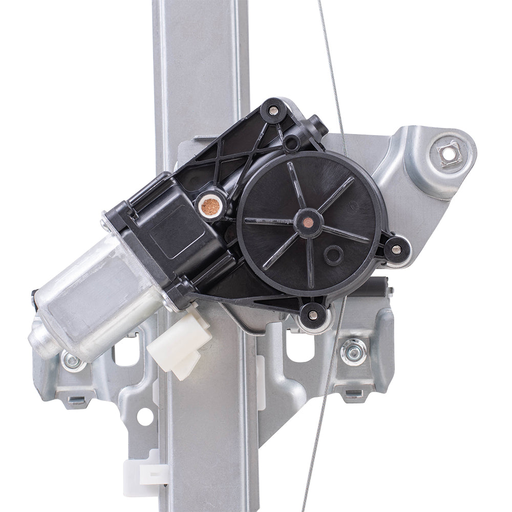 Rear Driver Left Power Window Regulator with Motor Compatible with 2010-2012 Cadillac SRX