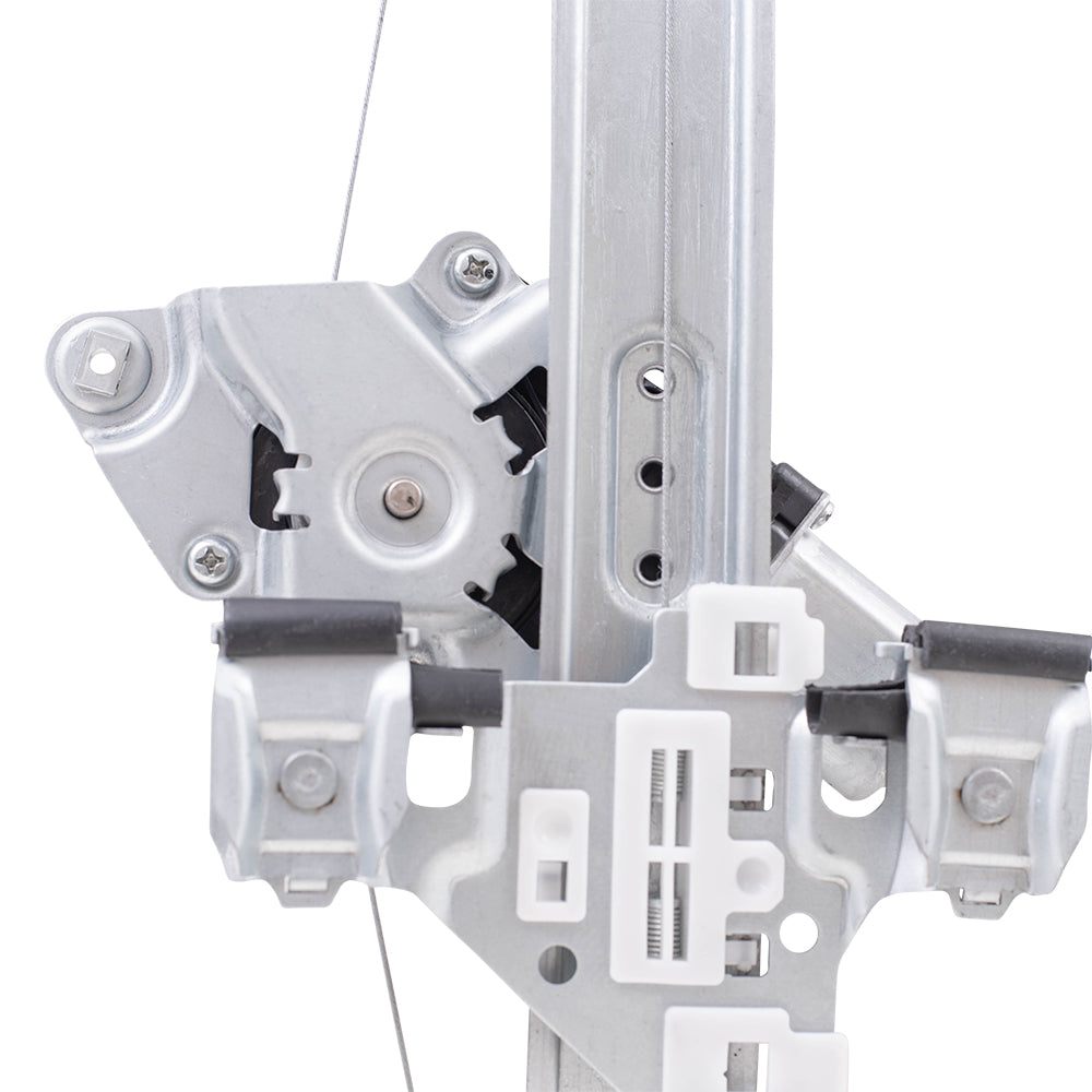 Rear Driver Left Power Window Regulator with Motor Compatible with 2010-2012 Cadillac SRX
