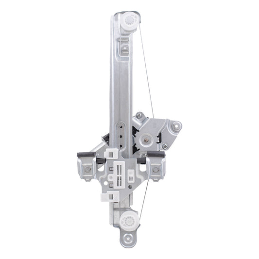 Rear Passenger Right Power Window Regulator with Motor Compatible with 2010-2012 Cadillac SRX