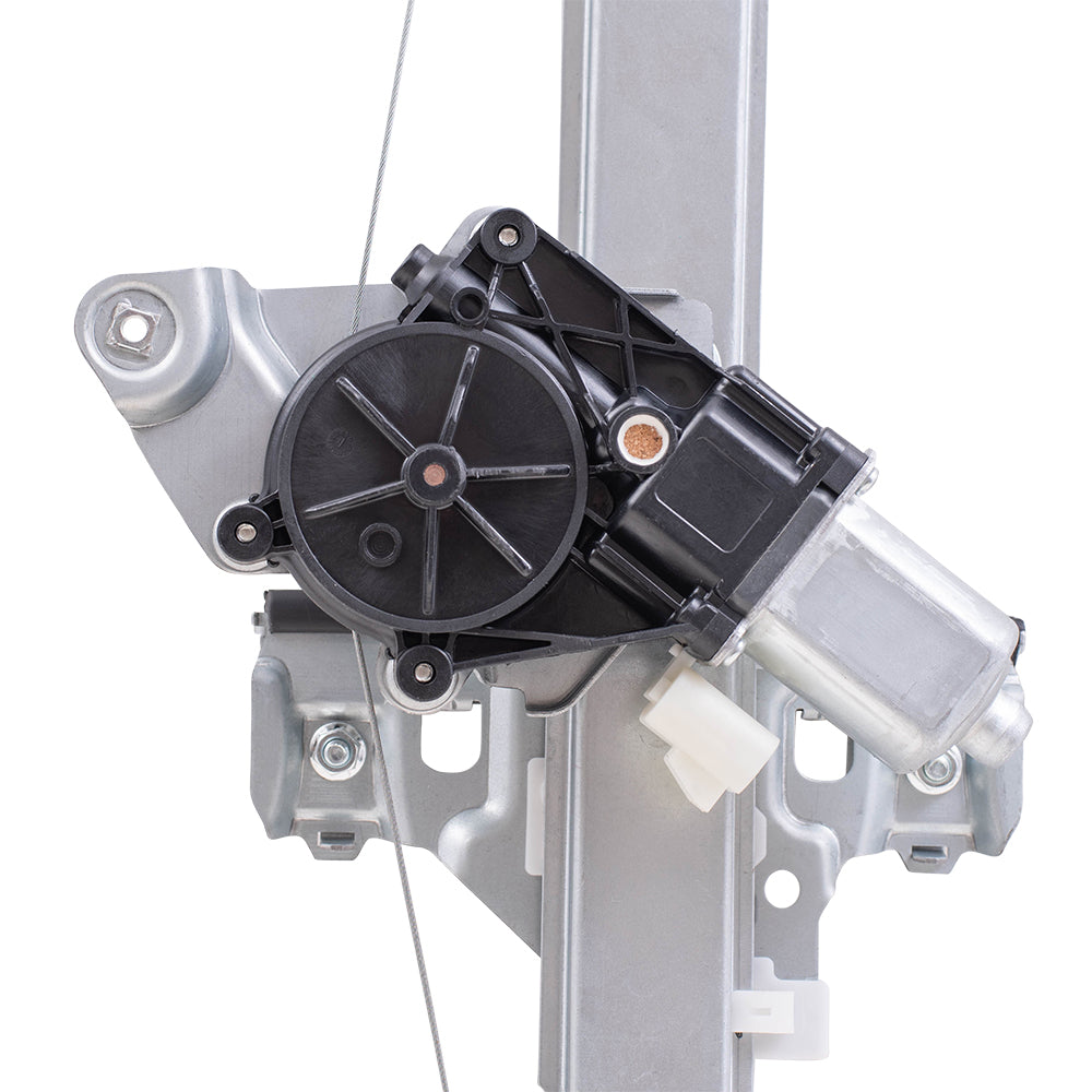Rear Passenger Right Power Window Regulator with Motor Compatible with 2010-2012 Cadillac SRX