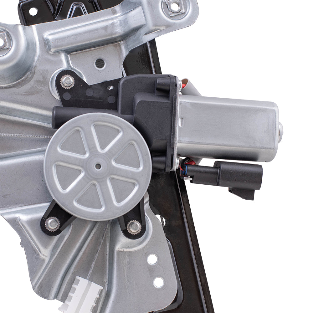 Front Driver Left Power Window Regulator with Motor Compatible with 2012-2017 Buick Verano