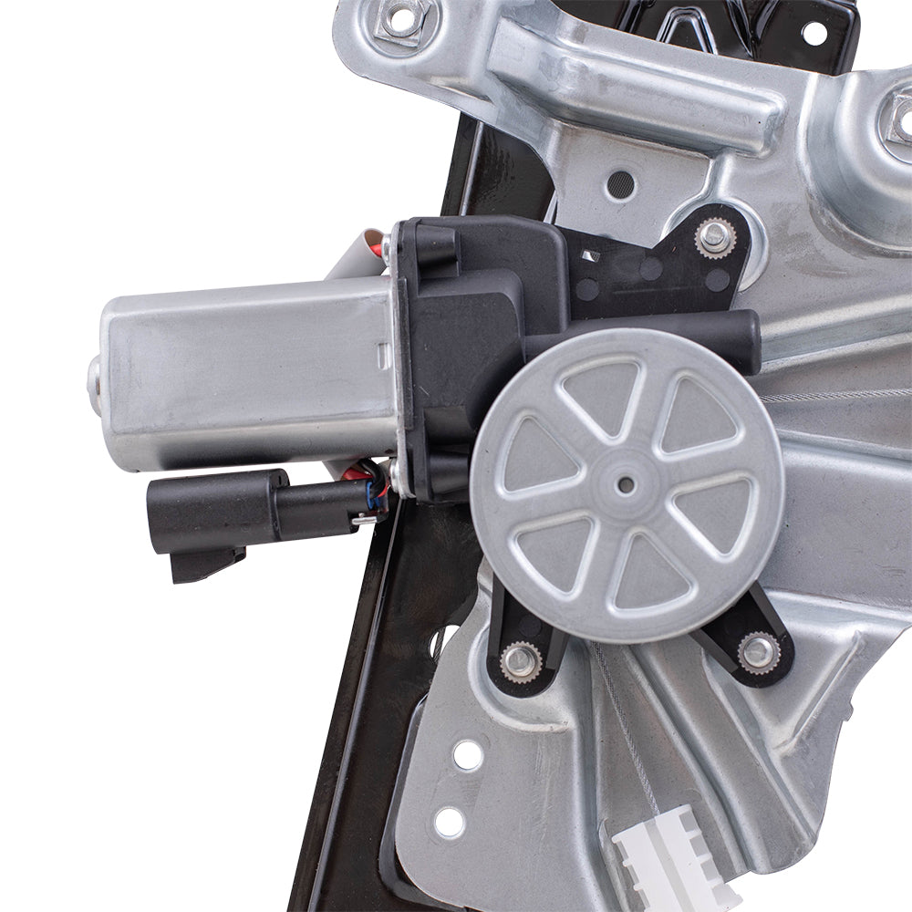 Front Passenger Right Power Window Regulator with Motor Compatible with 2012-2017 Buick Verano
