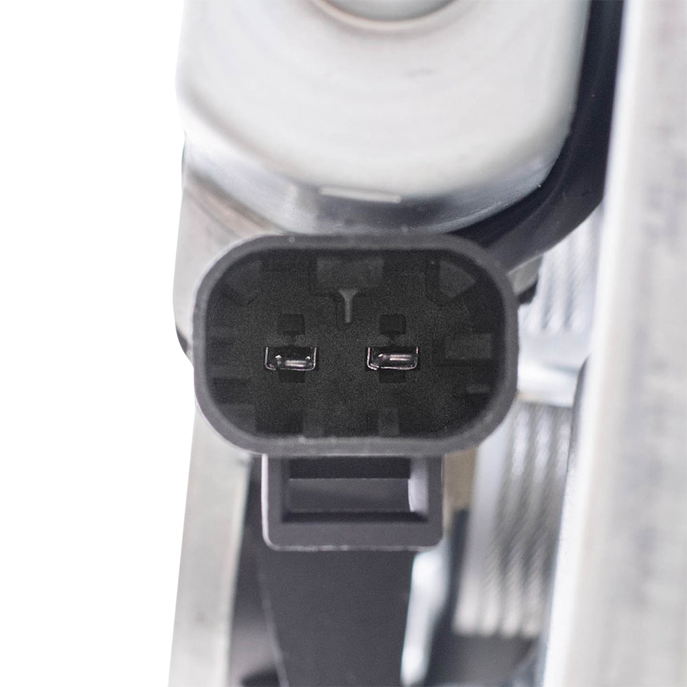 Rear Driver Left Passenger Right Power Window Regulator with Motor Compatible with 2012-2013 Buick Verano