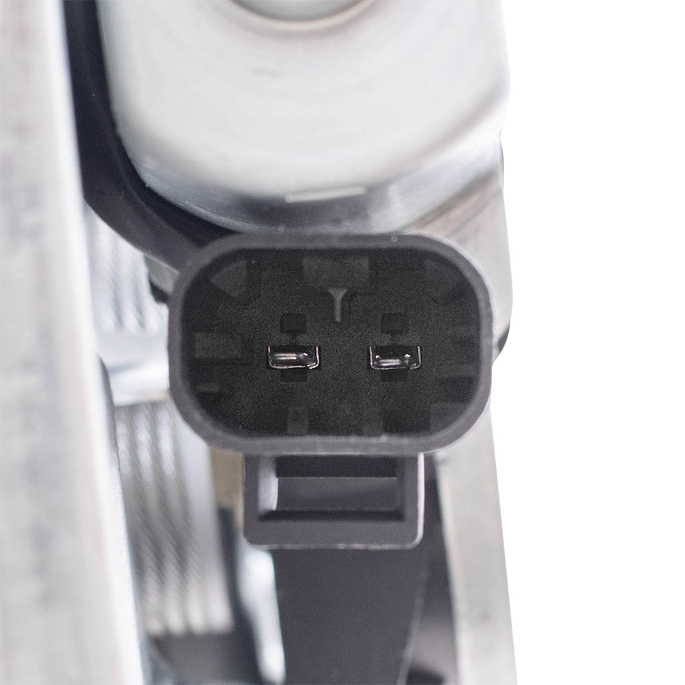 Rear Driver Left Power Window Regulator with Motor Compatible with 2012-2013 Buick Verano