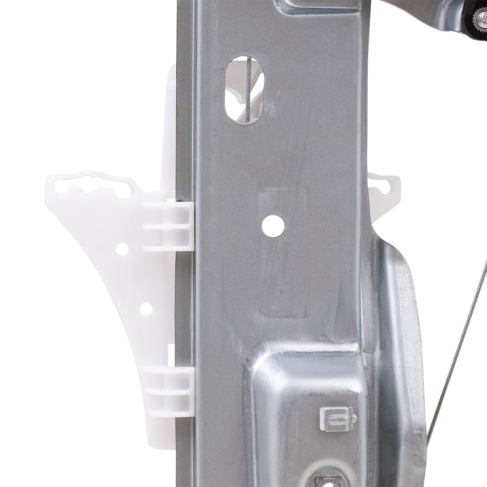 Rear Driver Left Power Window Regulator with Motor Compatible with 2012-2013 Buick Verano