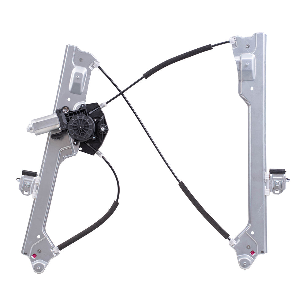 Front Passenger Side Power Window Regulator with Motor & 2 Pin Connector Compatible with 2014-2019 Silverado/Sierra and 2015-2019 Silverado 2500/3500 & Sierra 2500/3500