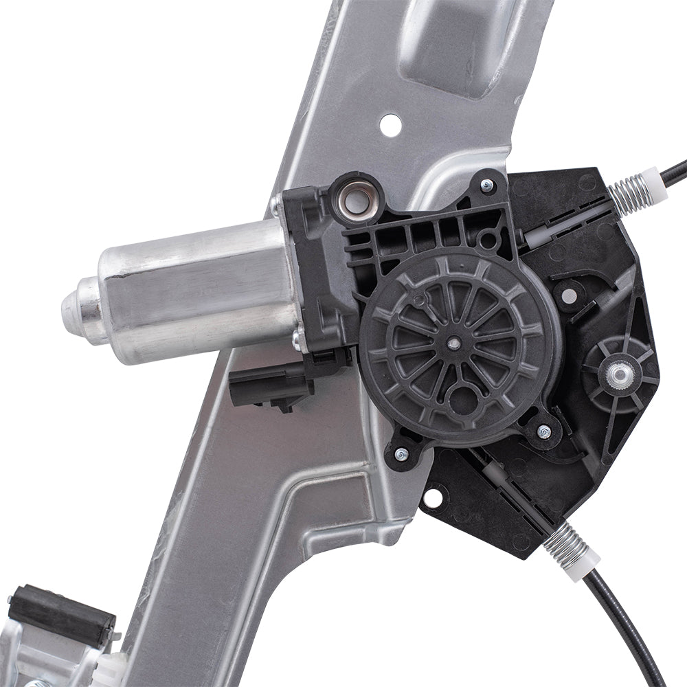 Front Passenger Side Power Window Regulator with Motor & 2 Pin Connector Compatible with 2014-2019 Silverado/Sierra and 2015-2019 Silverado 2500/3500 & Sierra 2500/3500